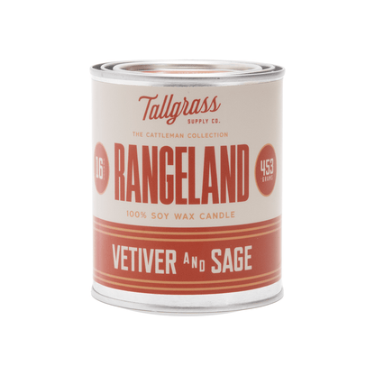 Rangeland Candle | Vetiver + Sage