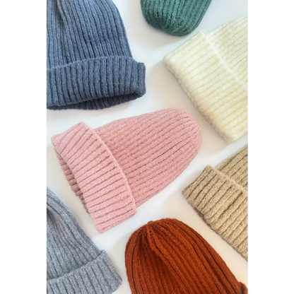 Kids Ribbed Beanie
