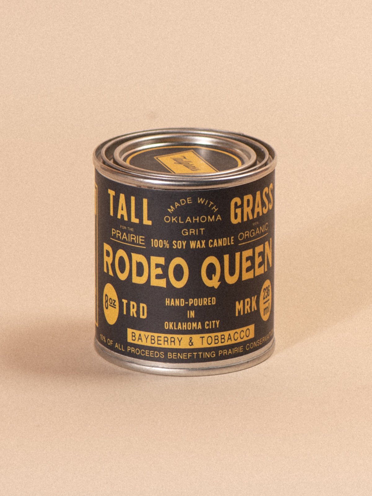 Rodeo Queen Soy Wax Candle | Bayberry + Tobacco