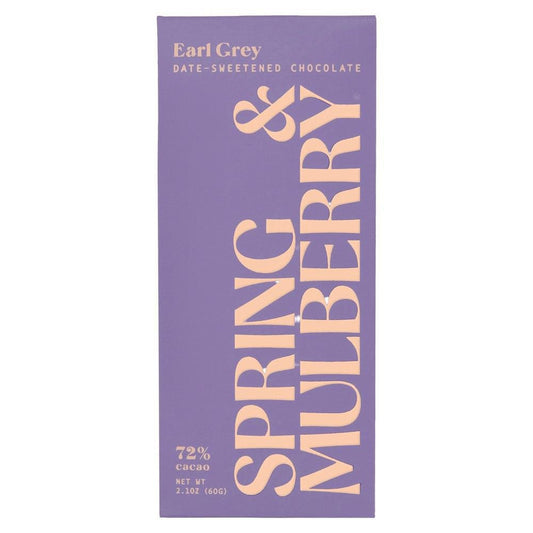 Earl Grey Date Sweetened Dark Chocolate