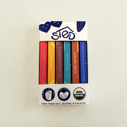 Sted Chocolate Artisan Chocolate Bar Set | 6 Count
