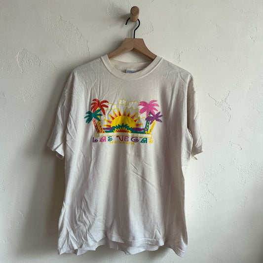 Vintage Las Vegas Short Sleeve Graphic Tee | Size Medium
