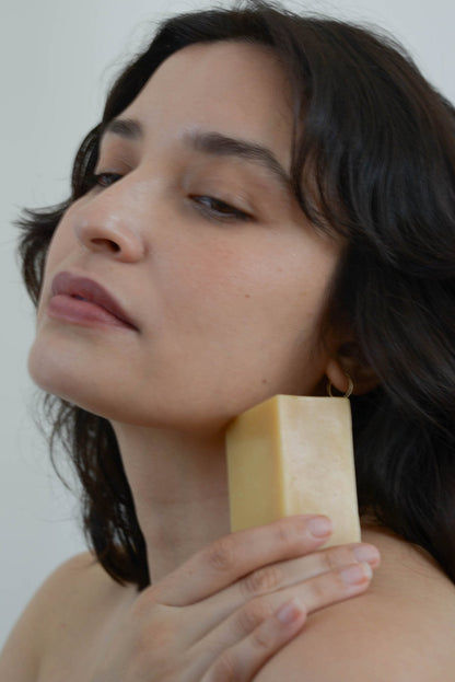 Violet + Lemon Basil Tallow Milk Soap | A2/A2 Milk