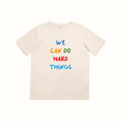 We Can Do Hard Things Kids Graphic Tee