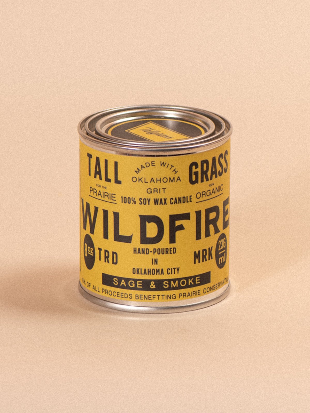 Wildfire Soy Wax Candle | Sage + Smoke