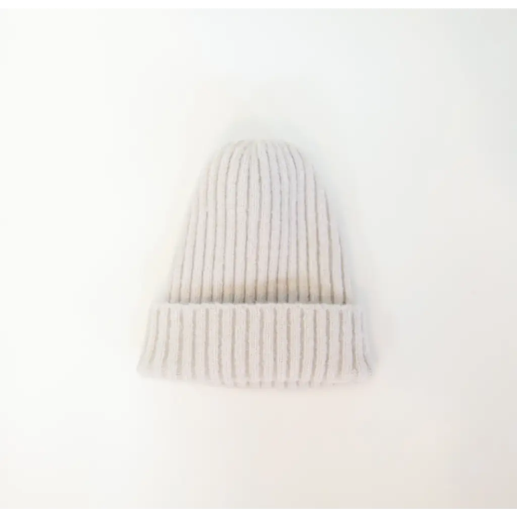 Kids Ribbed Beanie