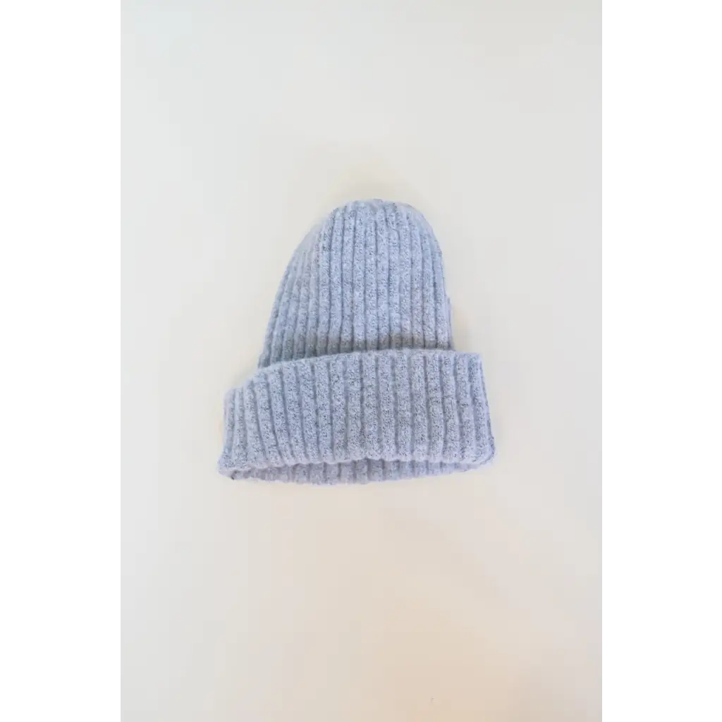 Kids Ribbed Beanie