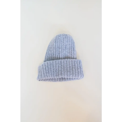Kids Ribbed Beanie