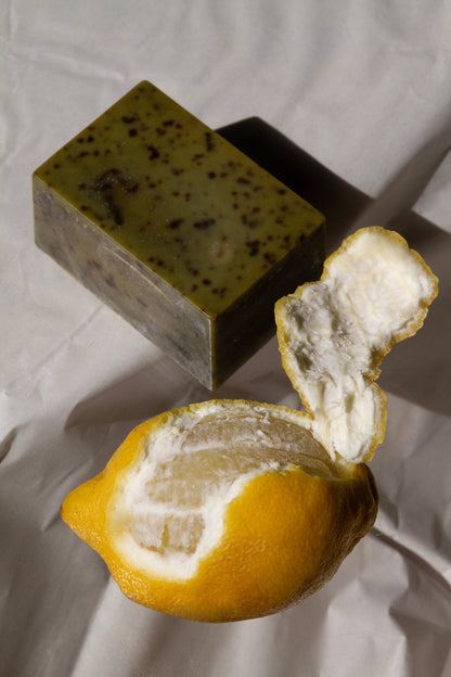 Yuzu + Sencha Tallow Soap | Green Tea + Algae